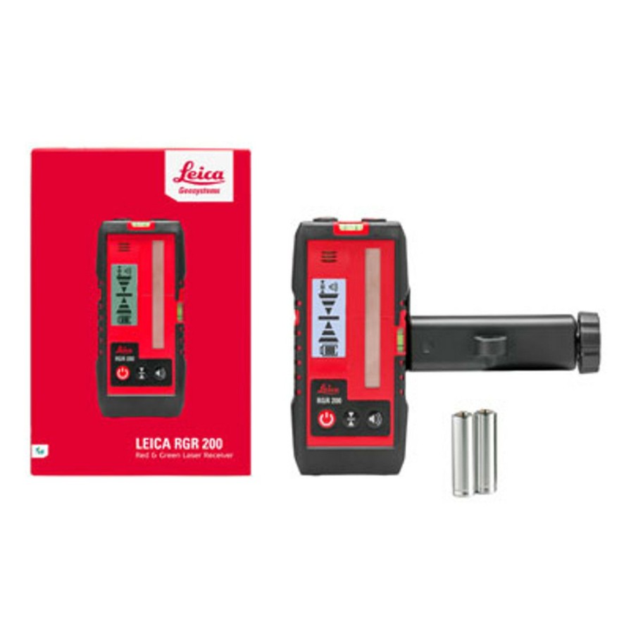 Power Tools * | Leica Lasers And Disto Lei-866090 Rgr 200 Red & Green Laser Receiver Wholesale