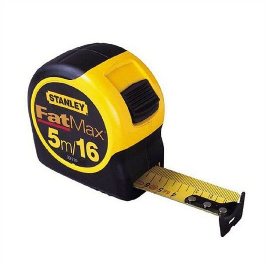 Hand Tools * | Stanley Hand Tools St-33-719-Ths 5M/16 Ft Fatmax Tape Rule Good Quality