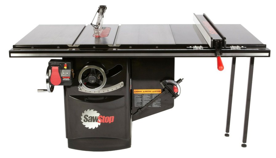 Machinery * | Sawstop Saw-Ics5348036 Industrial 10 Cabinet Saw 5Hp, 3Ph, 480V, 60Hz With 36 T-Glide Discount Sale