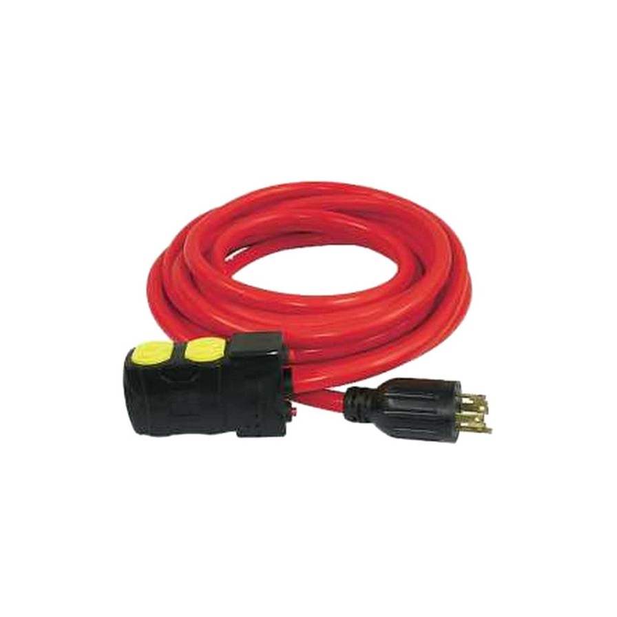 Tool Accessories * | King Canada King-K-L1430R-25 Powerforce 25 Generator Extension Cord With Reset Cut Price