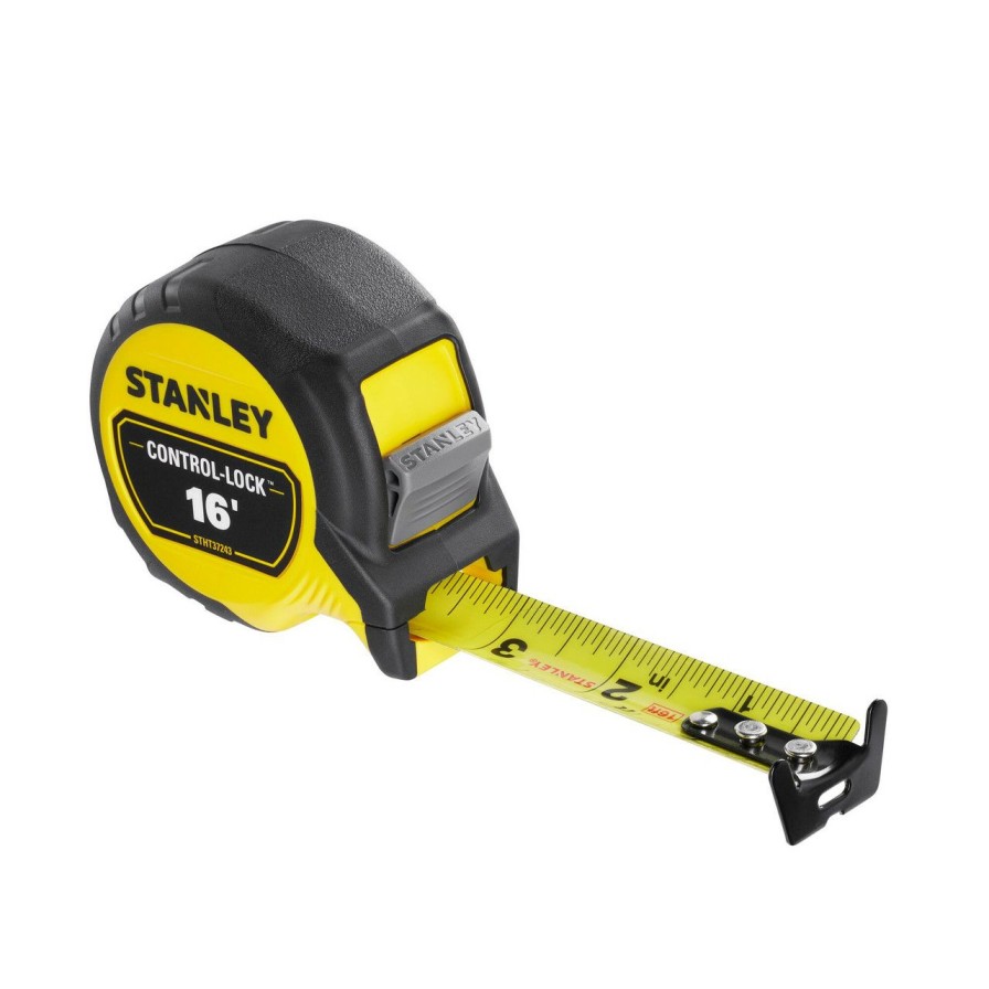 Hand Tools * | Stanley Hand Tools St-Stht37243 16Ft Control Lock Tape Measure Wholesale