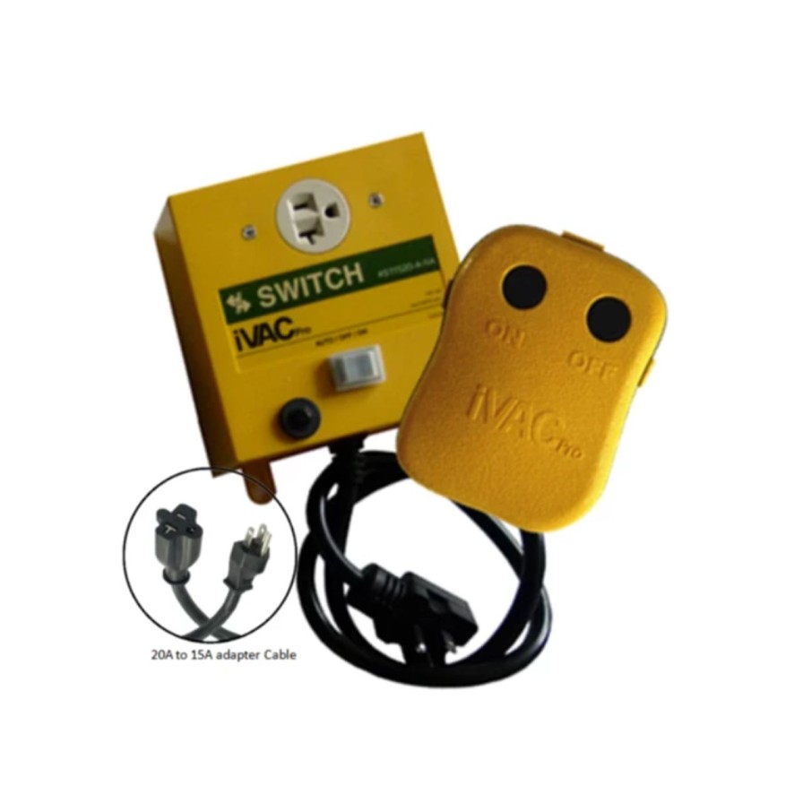 Machinery * | Ivac Ivac-Rs11520-A-Na Pro Dust Collector Remote Switch 115Vac Discount Sale