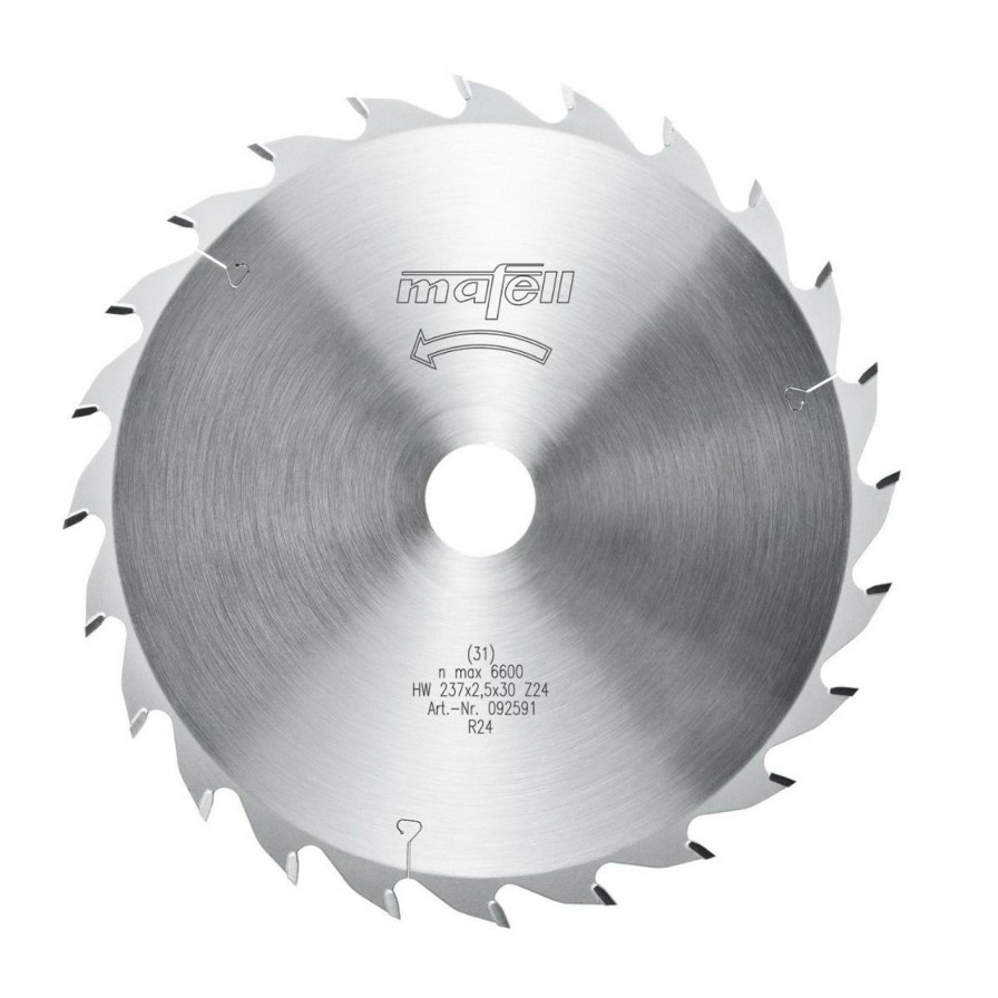 Tool Accessories * | Mafell Maf-092591 237Mm X 24T Cross-Cutting Carbide Blade Sale