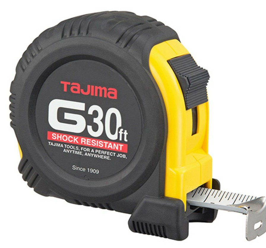 Hand Tools * | Tajima Taj-G-30Bw G-Series G-30 Standard Scale 30Ft X 1In Cut Price