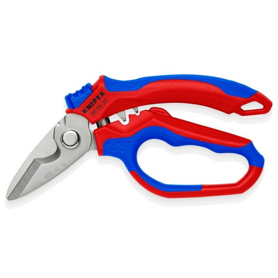 Hand Tools * | Knipex Knip-950520Us 6-1/4In Angled Electricians Shears Sale