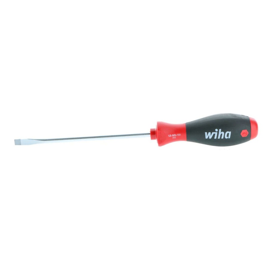 Hand Tools * | Wiha Wiha-30266 Softfinish Slotted Screwdriver 6.5Mm X 150Mm Online Sales