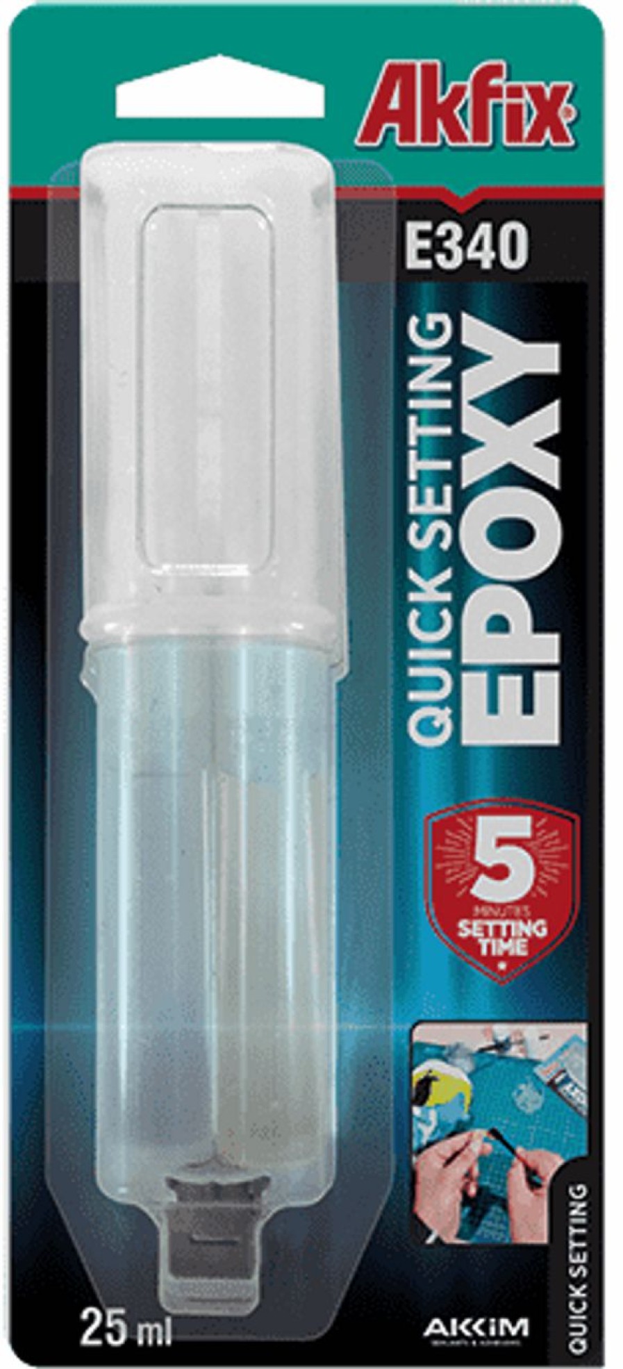 Tool Accessories * | Akfix Ak-E340 25Ml Quick Setting Epoxy Crazy Deals