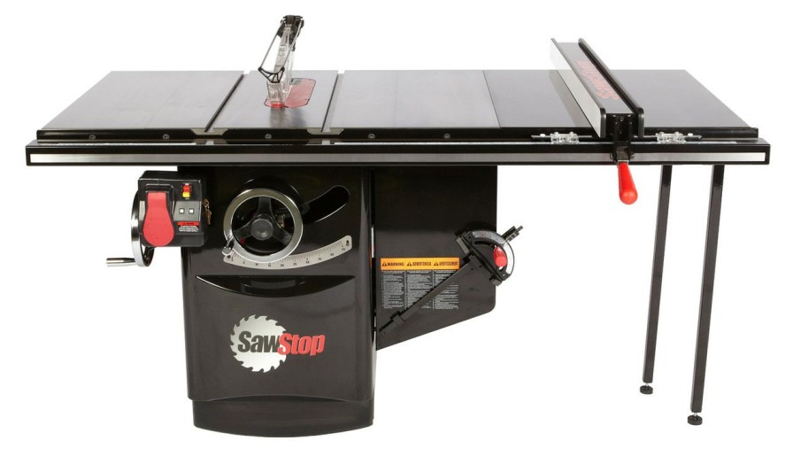 Machinery * | Sawstop Saw-Ics5123036 Industrial 10 Cabinet Saw 5Hp, 1Ph, 230V, 60Hz With 36 T-Glide Premium