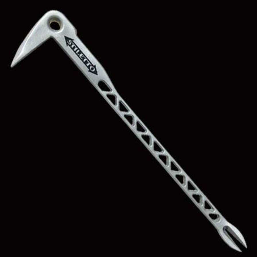 Hand Tools * | Stiletto Tool Stil-Ticlw-12 8Oz Ti 12In Clawbar Nail Puller Wholesale