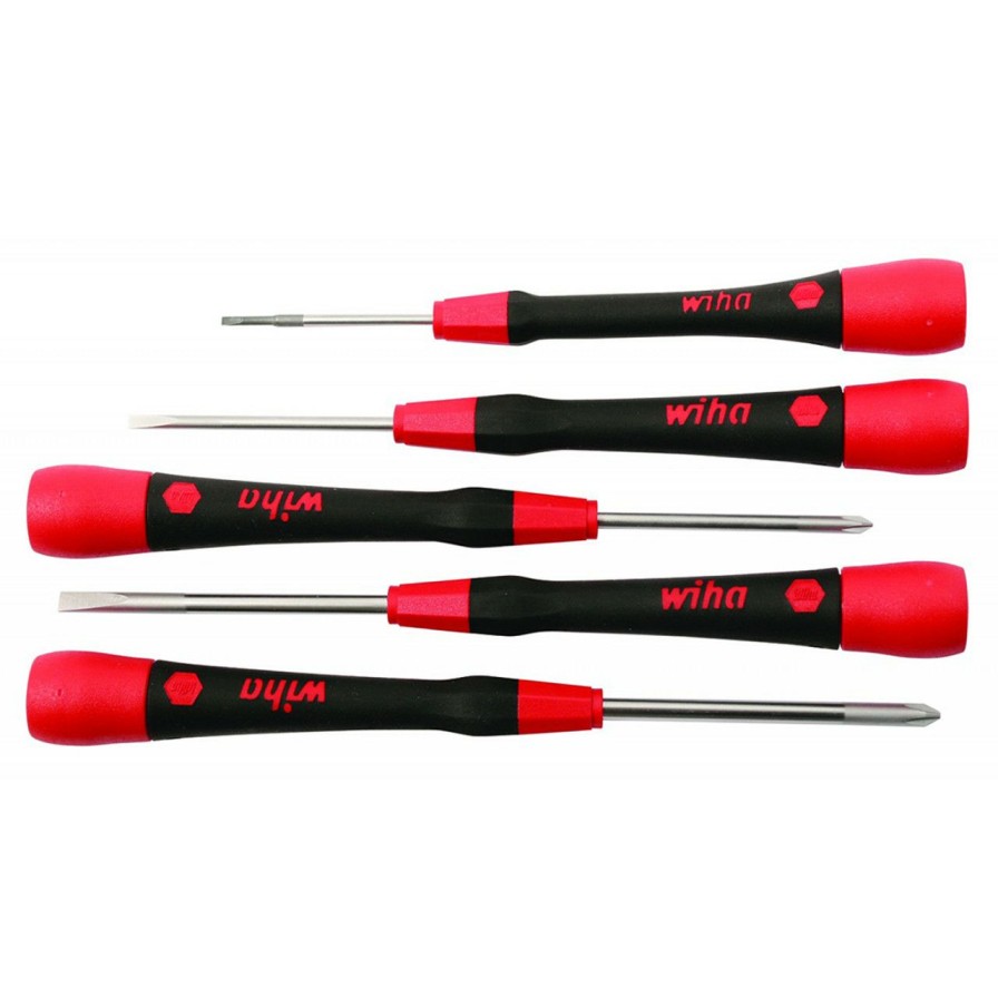 Hand Tools * | Wiha Tools Wiha-26195 Picofinish Mini Screwdriver Set 5-Piece Premium