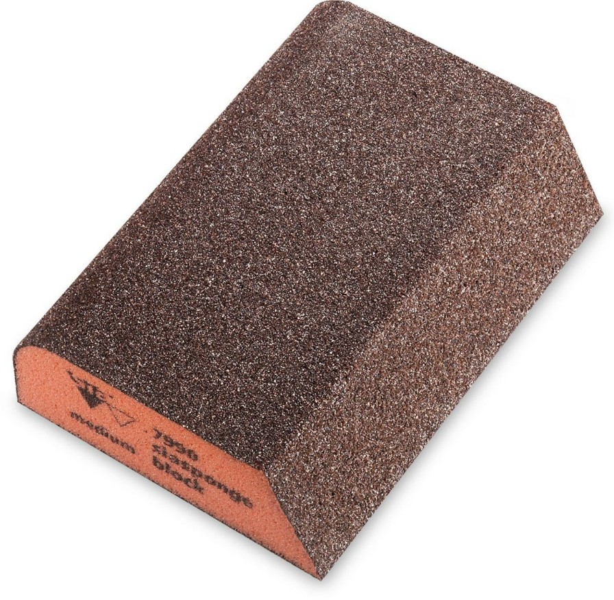 Tool Accessories * | Sia Abrasives Sia-0070125501 2-3/4 7990 Siasponge Combi-Block Medium Orange (10-Pieces) Bargain Sale