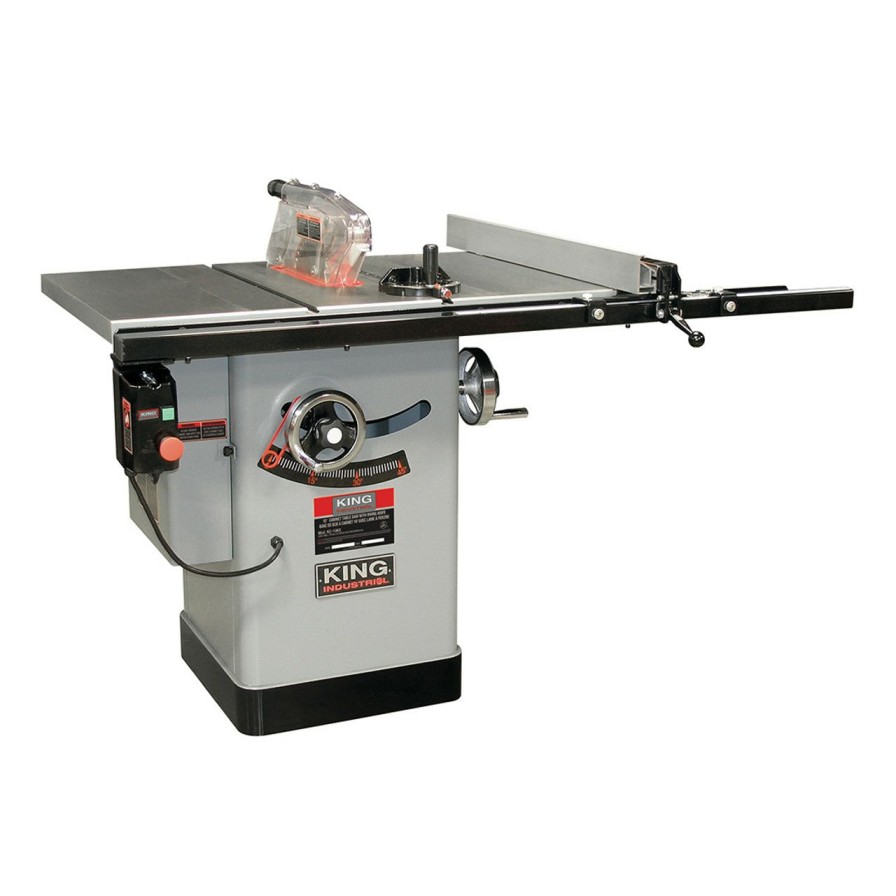 Machinery * | King Canada King-Kc-10Kx/U30 10 Cabinet Table Saw With 30 Max Rip Cheap Online