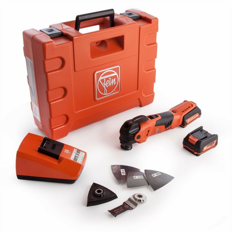 Power Tools * | Fein Fein-71292561090 12V Set Cordless Multimaster Online Sales