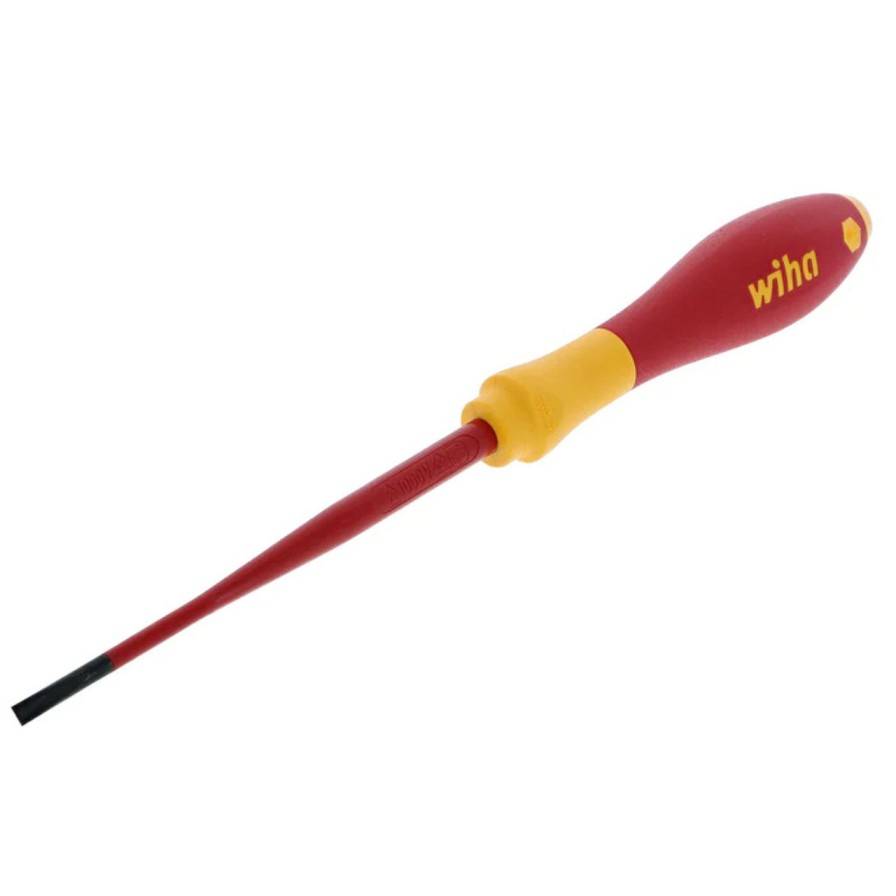 Hand Tools * | Wiha Tools Wiha-3204X Insulated Slimline Slotted Driver 3.5Mm Cut Price