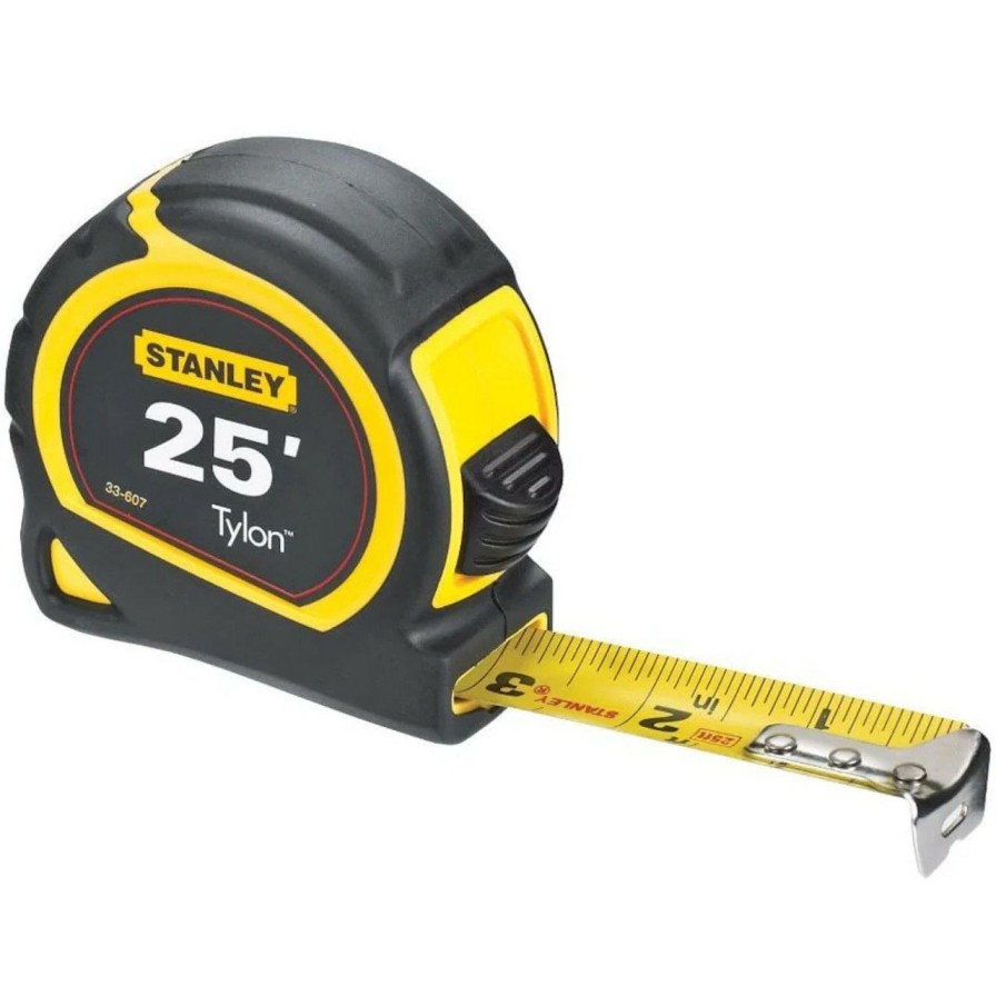 Hand Tools * | Stanley Hand Tools Sbd-Stht33607 Tylon Measuring Tape 25Ft Top Sell