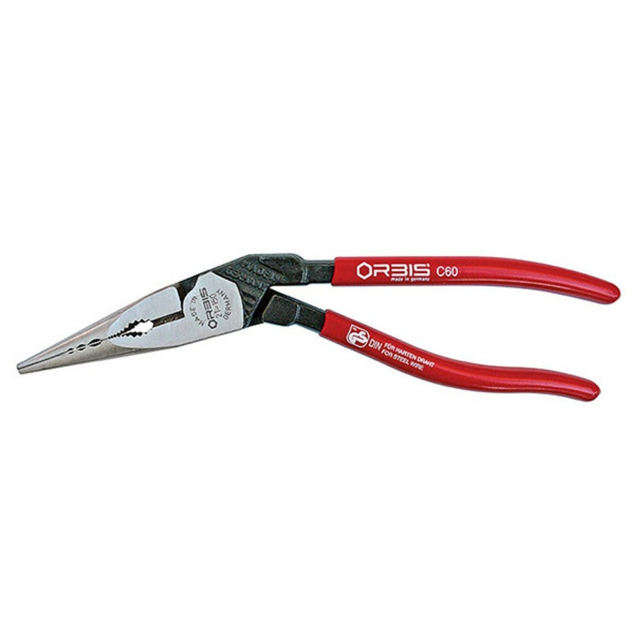 Hand Tools * | Knipex Knip-9O21-150Sba 8In 25Deg Angled Long Nose Pliers Original