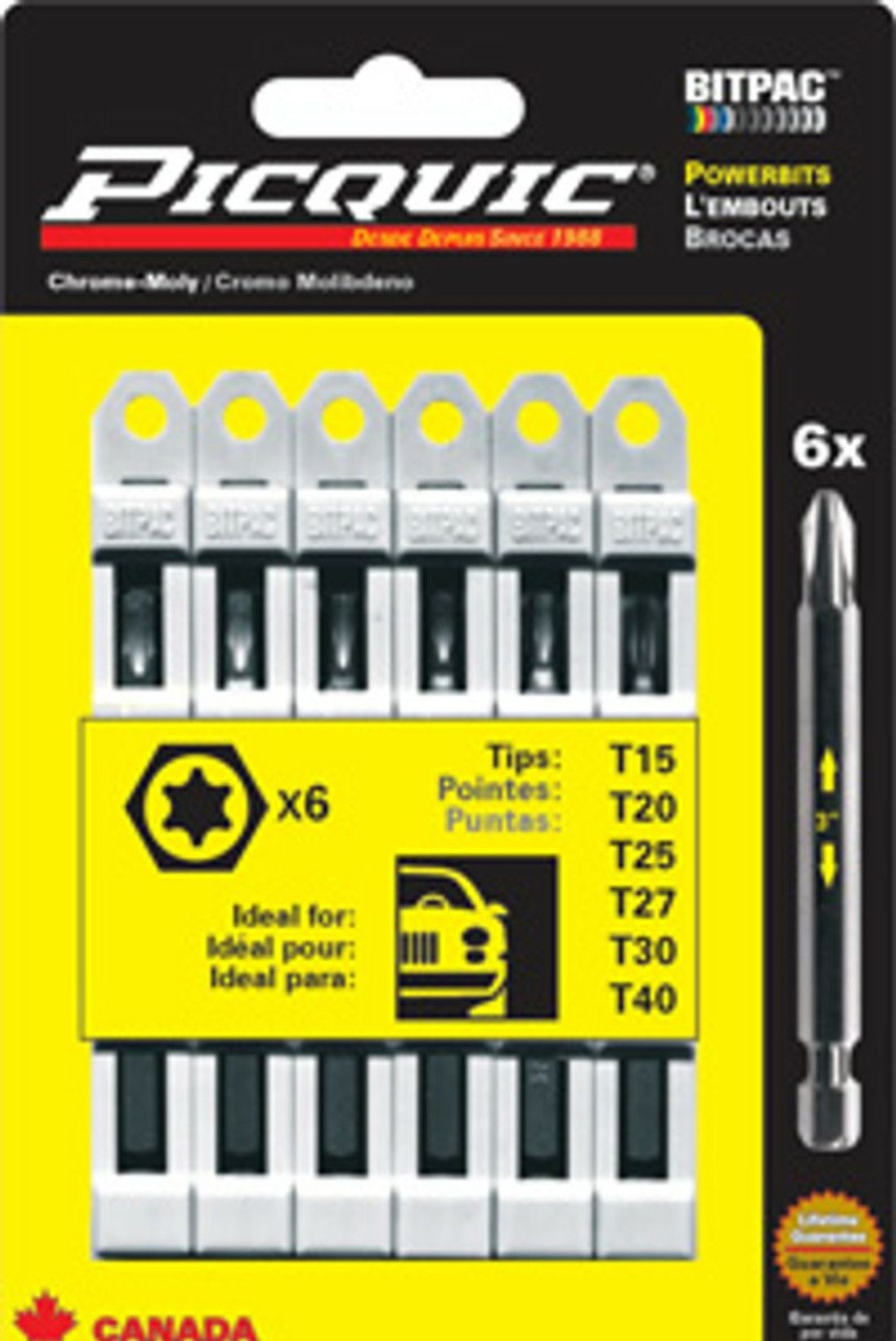 Hand Tools * | Picquic Piq-95003 Torx Multipack T15-40 Free Delivery