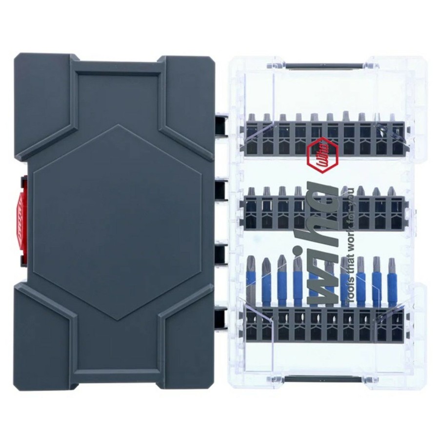 Tool Accessories * | Wiha Wiha-70297 40-Piece Terminatorblue Impact Bit Set Promotions