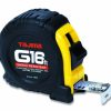 Hand Tools * | Tajima Taj-G-16Bw Standard Scale Tape Measure With 1 Steel Blade 16 Ft Tendy Style