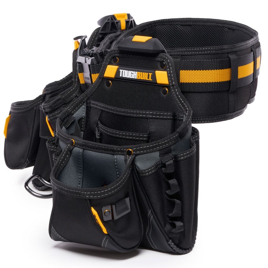 Tool Accessories * | Toughbuilt Tb-Ct-101-4P 4Pc Contractor Tool Belt Set Online Discount