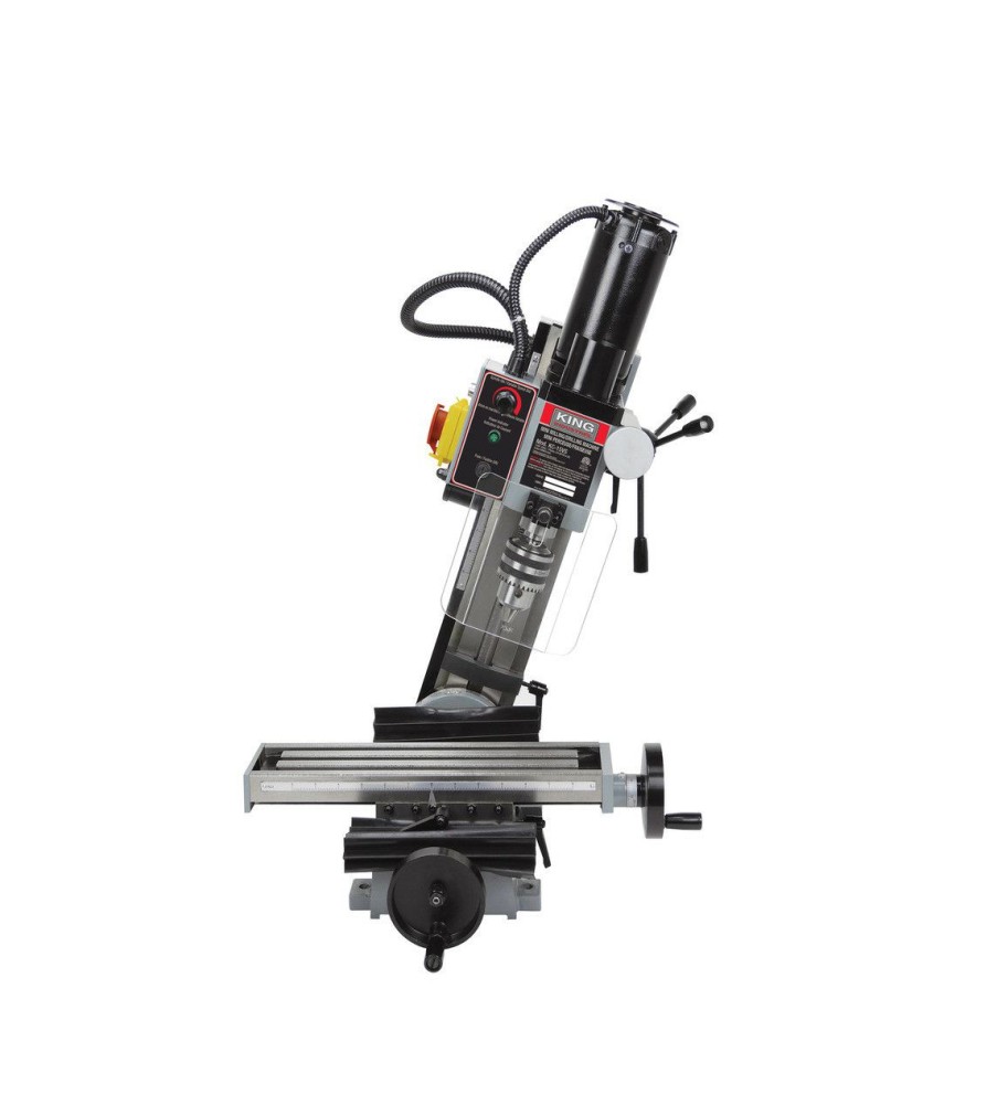 Machinery * | King Canada King-Kc-15Vs Mini Milling Drilling Machine Cheap Online