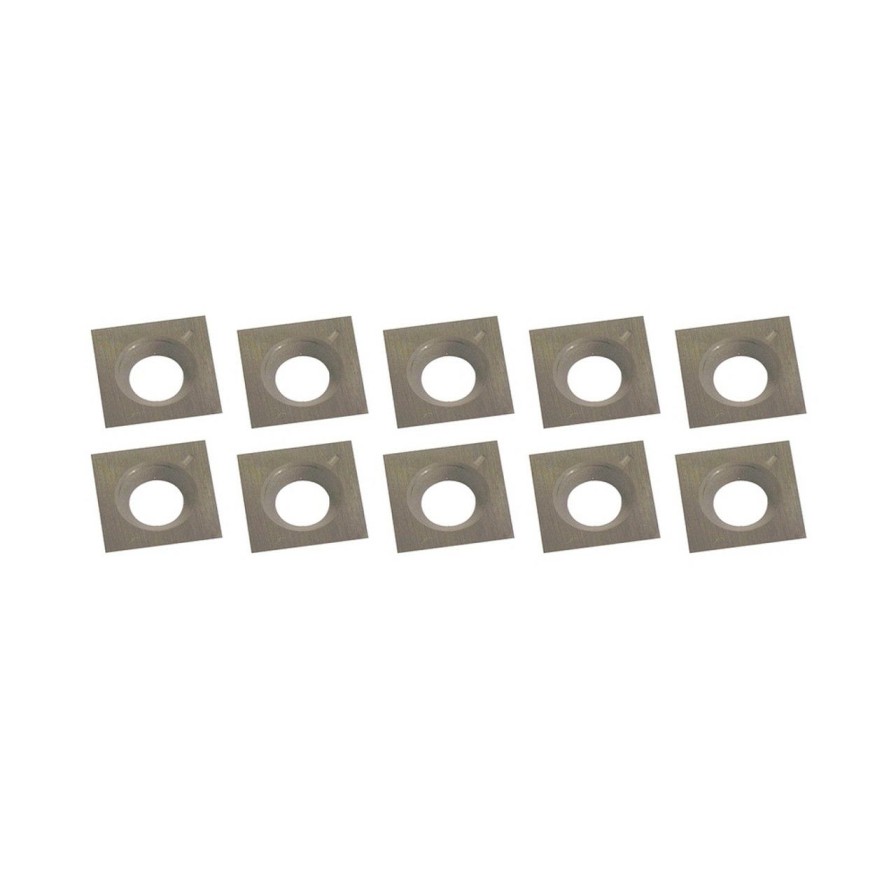 Machinery * | King Canada King-Kw-093 10Pc Carbide Cutter Inserts Kit (14.17Mm X 14.17 X 2Mm) Good Quality