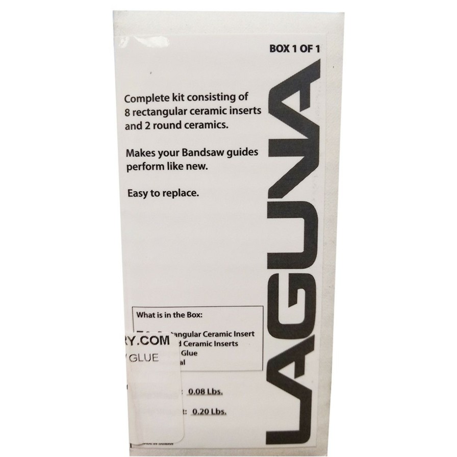 Machinery * | Laguna Lag-Ab10Pckit1418Bx 10 Piece Ceramic Kit (Includes Super Glue) Online Sales