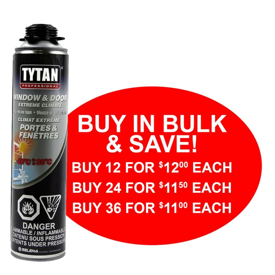 Tool Accessories * | Tytan Tyta-0989 Pro Extreme Climate Insulating Foam Sealant 20Oz Original