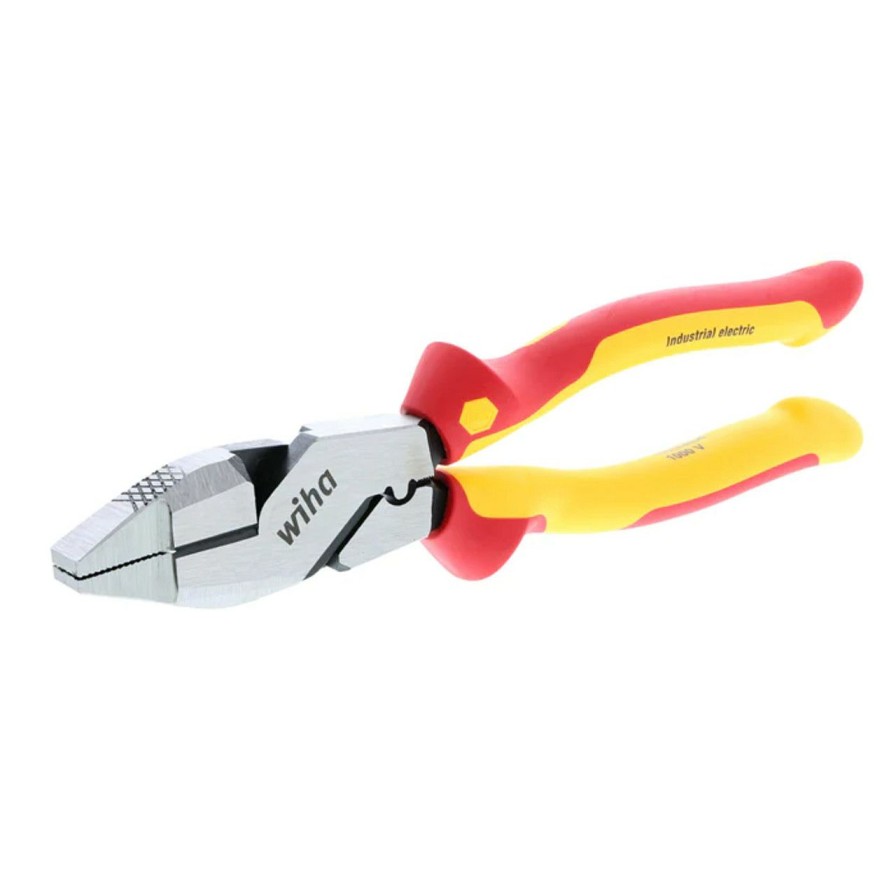 Hand Tools * | Wiha Wiha-32948 Insulated Ne Style Lineman'S Pliers With Crimpers 9.5-Inch Bestsellers