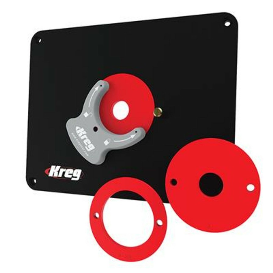 Tool Accessories * | Kreg Tool Kreg-Prs4038 Precision Router Table Insert Plate Undrilled Online Sales